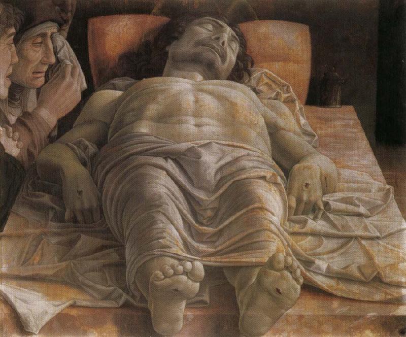 Andrea Mantegna Foreshortened Christ